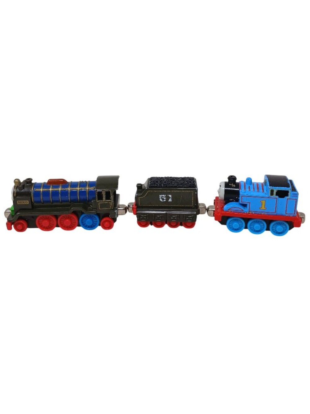 Thomas & Friends Patchwork Hiros W/Tender & Thomas Diecast Metal 2009 #M-3
